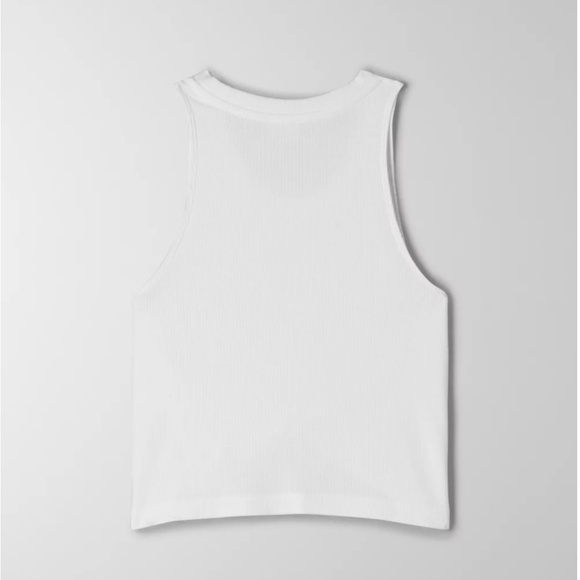 Aritzia Wilfred Free⎜GO-TO CROPPED TANK⎜GD TUSCANY ROSE - Picture 6 of 14